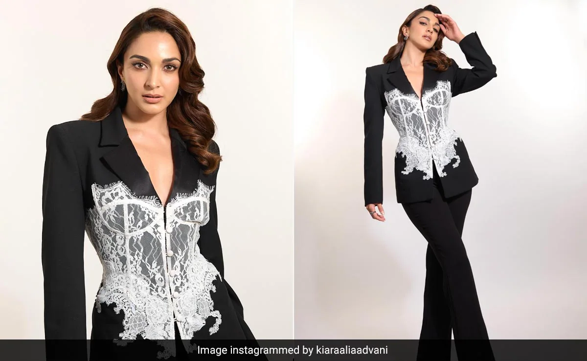 You’ll See Kiara Advani’s Black Pantsuit Differently Because Of This Unique Feature.